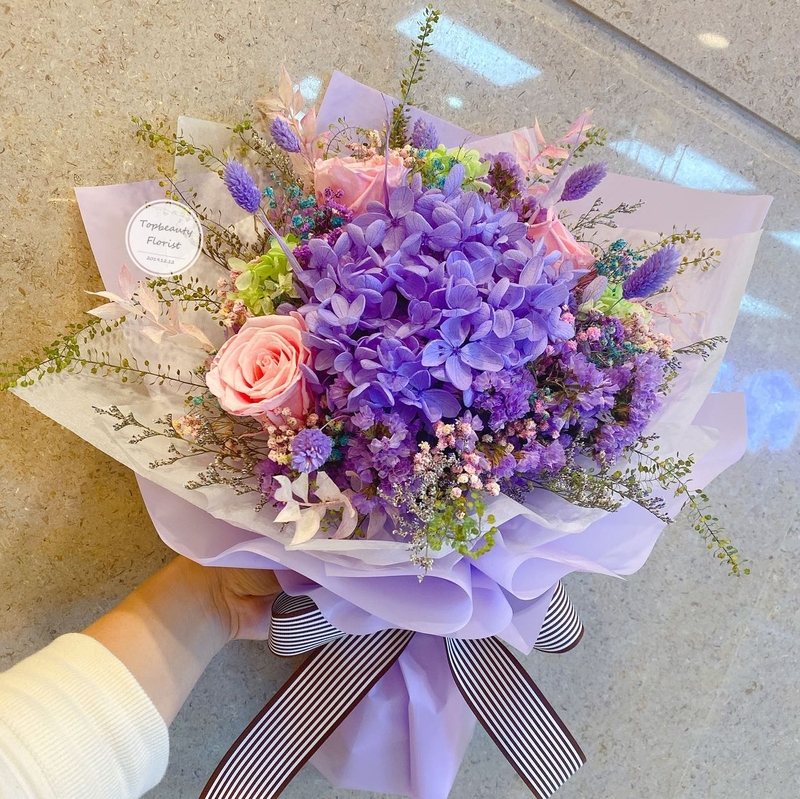 保鮮花束L